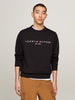 TOMMY HILFIGER Erkek Siyah Sweatshirt MW0MW11596 BDS