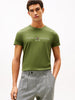 Tommy Hilfiger Organik Pamuklu Yeşil Erkek T-Shirt