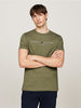 Tommy Hilfiger Organik Pamuklu Yeşil Erkek T-Shirt