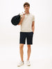 TOMMY HILFIGER Erkek Ekru Polo Yaka T-Shirt MW0MW17770 ACG