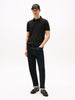 TOMMY HILFIGER Erkek Siyah Polo Yaka T-Shirt MW0MW17770 BDS