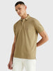 TOMMY HILFIGER Erkek Kahverengi- T-Shirt MW0MW17770 GXR