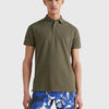 TOMMY HILFIGER Erkek Yeşil Polo Yaka T-Shirt MW0MW17770 RBN