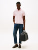 TOMMY HILFIGER Erkek Pembe Polo Yaka T-Shirt MW0MW17770 TPB
