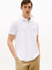 TOMMY HILFIGER Erkek  Beyaz Polo Yaka T-Shirt MW0MW17770 YBR