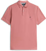 TOMMY HILFIGER Erkek Pembe- Polo Yaka T-Shirt MW0MW17771 THS