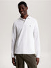 TOMMY HILFIGER Erkek  Beyaz Polo Yaka T-Shirt MW0MW20183 YBR