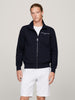 Tommy Hilfiger Logo Zıp Thru Stand Colar Full Fermuarlı Erkek Sweatshirt