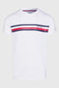 Tommy Hilfiger Rwb Monotype Chest Stripe Tee Erkek T-Shirt