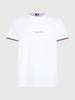 Tommy Hilfiger Tommy Logo Tipped Tee Erkek T-Shirt