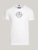 Tommy Hilfiger Global Stripe Wreath Tee Erkek T-Shirt