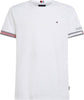 Tommy Hilfiger Flag Cuff Tee Erkek T-Shirt
