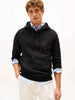 TOMMY HILFIGER Erkek Siyah Sweatshirt MW0MW37235 BDS