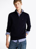 Tommy Hilfiger ESSENTIAL COTTON ZIP MOCK Kazak