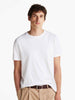 TOMMY HILFIGER Erkek Beyaz T-Shirt MW0MW37508 YBR