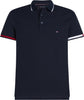 Tommy Hilfiger FLAG CUFF SLIM FIT POLO Polo Yaka T-Shirt