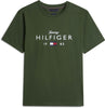 TOMMY HILFIGER Erkek Yeşil T-Shirt MW0MW41455 L01