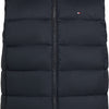 TOMMY HILFIGER Erkek Kapitone Regular Fit Kalıp Lacivert Yelek MW0MW41981 DW5