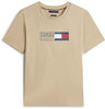 TOMMY HILFIGER Erkek Khaki T-Shirt MW0MW42366 RBT