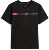 TOMMY HILFIGER Erkek Siyah T-Shirt MW0MW42368 BDS
