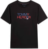 TOMMY HILFIGER Erkek Siyah T-Shirt MW0MW42369 BDS