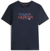 TOMMY HILFIGER Erkek Lacivert T-Shirt MW0MW42369 DW5