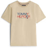 TOMMY HILFIGER Erkek Khaki T-Shirt MW0MW42369 RBT