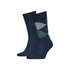 Tommy Hilfiger Th Men Sock Check 2'Li Erkek Çorap
