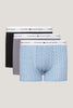Tommy Hilfiger 3PK Trunk Prınt Erkek Boxer
