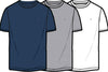 TOMMY HILFIGER Erkek Mavi-Beyaz-Gri T-Shirt UM0UM03870 05M