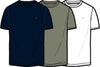 TOMMY HILFIGER Erkek Lacivert- Gri- Beyaz T-Shirt UM0UM03870 0SK