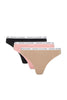 Tommy Hilfiger 3P Thong Tanga Külot