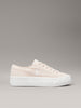 CALVIN KLEIN VULC FLATFORM LOW CANVAS MG SNEAKER