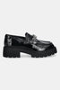 CALVIN KLEIN Kadın Siyah Loafer Ayakkabı YW0YW02044 BEH