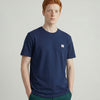 CALVIN KLEIN Erkek Beyaz-Lacivert T-Shirt LV04RD248G 2GY