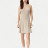 CALVIN KLEIN WOVEN LABEL SWEATER DRESS